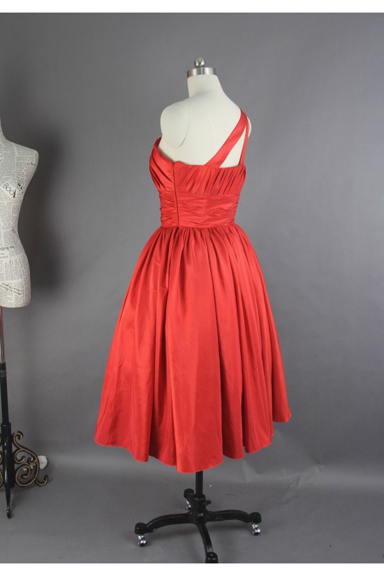 A-Line One-Shoulder Short Bridesmaid Dresses/Wedding Party Dresses BD010750 A-Line One-Shoulder Short Bridesmaid Dresses/Wedding Party Dresses BD010750