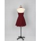 A-Line Halter Short Chiffon Bridesmaid Dresses/Wedding Party Dresses BD010756 A-Line Halter Short Chiffon Bridesmaid Dresses/Wedding Party Dresses BD010756