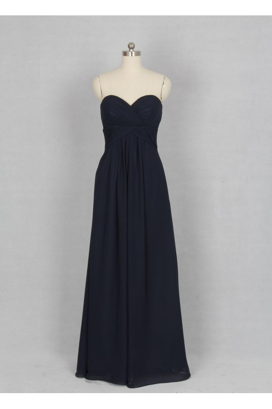 A-Line Sweetheart Long Chiffon Bridesmaid Dresses/Wedding Party Dresses BD010757 A-Line Sweetheart Long Chiffon Bridesmaid Dresses/Wedding Party Dresses BD010757
