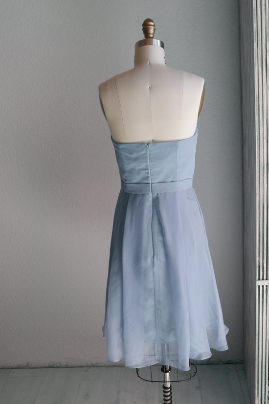 A-Line Strapless Short Chiffon Bridesmaid Dresses/Wedding Party Dresses BD010759 A-Line Strapless Short Chiffon Bridesmaid Dresses/Wedding Party Dresses BD010759