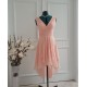 High Low V-Neck Short Chiffon Bridesmaid Dresses/Wedding Party Dresses BD010762 High Low V-Neck Short Chiffon Bridesmaid Dresses/Wedding Party Dresses BD010762