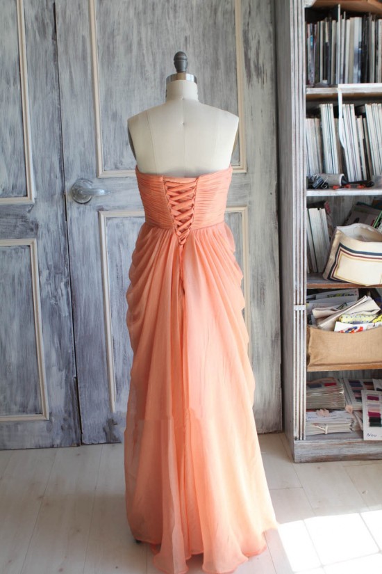 Sheath/Column Sweetheart Long Chiffon Bridesmaid Dresses/Wedding Party Dresses BD010764 Sheath/Column Sweetheart Long Chiffon Bridesmaid Dresses/Wedding Party Dresses BD010764