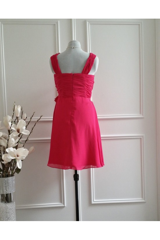 A-Line Short Chiffon Bridesmaid Dresses/Wedding Party Dresses BD010770 A-Line Short Chiffon Bridesmaid Dresses/Wedding Party Dresses BD010770