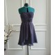 A-Line Strapless Short Chiffon Bridesmaid Dresses/Wedding Party Dresses BD010771 A-Line Strapless Short Chiffon Bridesmaid Dresses/Wedding Party Dresses BD010771