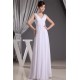 A-Line Beading Floor-Length Long White Bridesmaid Dresses 02010014 A-Line Beading Floor-Length Long White Bridesmaid Dresses 02010014