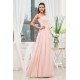 A-Line One-Shoulder Floor-Length Long Pink Chiffon Bridesmaid Dresses 02010016 A-Line One-Shoulder Floor-Length Long Pink Chiffon Bridesmaid Dresses 02010016