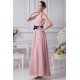 Chiffon Silk like Satin One-Shoulder Sheath/Column Long Bridesmaid Dresses 02010017 Chiffon Silk like Satin One-Shoulder Sheath/Column Long Bridesmaid Dresses 02010017