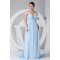 Covered Button Puddle Train A-Line V-Neck Best Bridesmaid Dresses 02010019