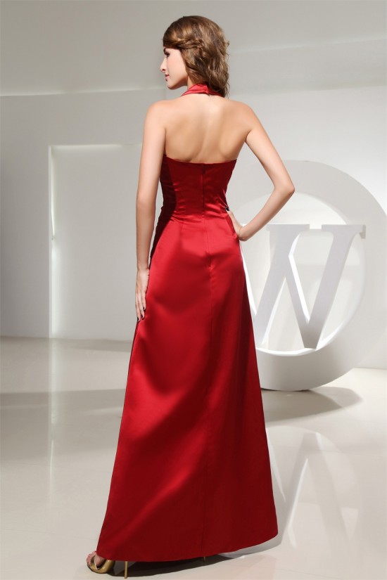 Criss Cross Floor-Length A-Line Halter Sleeveless Long Red Best Bridesmaid Dresses 02010020 Criss Cross Floor-Length A-Line Halter Sleeveless Long Red Best Bridesmaid Dresses 02010020