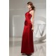 Criss Cross Floor-Length A-Line Halter Sleeveless Long Red Best Bridesmaid Dresses 02010020 Criss Cross Floor-Length A-Line Halter Sleeveless Long Red Best Bridesmaid Dresses 02010020