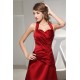 Criss Cross Floor-Length A-Line Halter Sleeveless Long Red Best Bridesmaid Dresses 02010020 Criss Cross Floor-Length A-Line Halter Sleeveless Long Red Best Bridesmaid Dresses 02010020