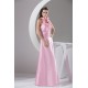 Floor-Length A-Line Halter Sleeveless Ruched Long Pink Bridesmaid Dresses 02010030 Floor-Length A-Line Halter Sleeveless Ruched Long Pink Bridesmaid Dresses 02010030