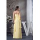 Sheath/Column Floor-Length Spaghetti Strap Chiffon Long Yellow Bridesmaid Dresses 02010035 Sheath/Column Floor-Length Spaghetti Strap Chiffon Long Yellow Bridesmaid Dresses 02010035