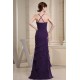 Floor-Length Spaghetti Strap Chiffon Tiered Best Bridesmaid Dresses 02010038 Floor-Length Spaghetti Strap Chiffon Tiered Best Bridesmaid Dresses 02010038