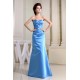 Floor-Length Satin Sweetheart Sleeveless Long Blue Bridesmaid Dresses 02010043 Floor-Length Satin Sweetheart Sleeveless Long Blue Bridesmaid Dresses 02010043