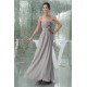 Floor-Length Sleeveless Handmade Flowers Long Best Bridesmaid Dresses 02010046