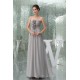 Floor-Length Sleeveless Handmade Flowers Long Best Bridesmaid Dresses 02010046