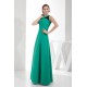 Floor-Length Sleeveless Portrait Chiffon Lace Best Bridesmaid Dresses 02010047