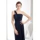 Floor-Length Strapless Sheath/Column Long Navy Blue Chiffon Bridesmaid Dresses 02010048 Floor-Length Strapless Sheath/Column Long Navy Blue Chiffon Bridesmaid Dresses 02010048