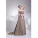 A-Line Floor-Length Strapless Sleeveless Long Bridesmaid Dresses 02010050