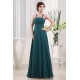 A-Line Spaghetti Strap Sleeveless Long Chiffon Bridesmaid Dresses 02010053
