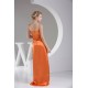 Handmade Flowers Silk like Satin Spaghetti Strap Long Bridesmaid Dresses 02010061 Handmade Flowers Silk like Satin Spaghetti Strap Long Bridesmaid Dresses 02010061