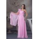 One-Shoulder Sheath/Column Sleeveless Chiffon Long Pink Bridesmaid Dresses 02010073 One-Shoulder Sheath/Column Sleeveless Chiffon Long Pink Bridesmaid Dresses 02010073