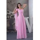 One-Shoulder Sheath/Column Sleeveless Chiffon Long Pink Bridesmaid Dresses 02010073 One-Shoulder Sheath/Column Sleeveless Chiffon Long Pink Bridesmaid Dresses 02010073