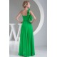 One-Shoulder Sleeveless Chiffon Long Green Best Bridesmaid Dresses 02010074 One-Shoulder Sleeveless Chiffon Long Green Best Bridesmaid Dresses 02010074