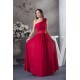 A-Line One-Shoulder Sleeveless Ruffles Floor-Length Best Bridesmaid Dresses 02010075 A-Line One-Shoulder Sleeveless Ruffles Floor-Length Best Bridesmaid Dresses 02010075