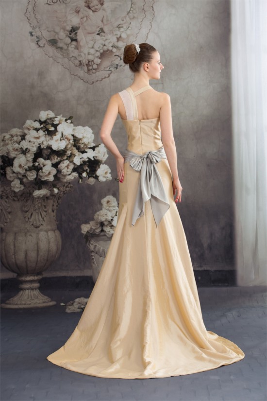 Puddle Train Mermaid/Trumpet Straps Sleeveless Long Bridesmaid Dresses 02010077 Puddle Train Mermaid/Trumpet Straps Sleeveless Long Bridesmaid Dresses 02010077