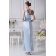 Ruffles Elastic Woven Satin One-Shoulder Long Bridesmaid Dresses 02010080 Ruffles Elastic Woven Satin One-Shoulder Long Bridesmaid Dresses 02010080