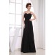 A-Line Sweetheart Spaghetti Strap Floor-Length Long Black Chiffon Bridesmaid Dresses 02010083 A-Line Sweetheart Spaghetti Strap Floor-Length Long Black Chiffon Bridesmaid Dresses 02010083