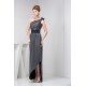 Sheath/Column One-Shoulder Long Chiffon Bridesmaid Dresses under 100 02010093 Sheath/Column One-Shoulder Long Chiffon Bridesmaid Dresses under 100 02010093