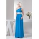 Chiffon One-Shoulder Sheath/Column Sleeveless One-Shoulder Bridesmaid Dresses 02010096
