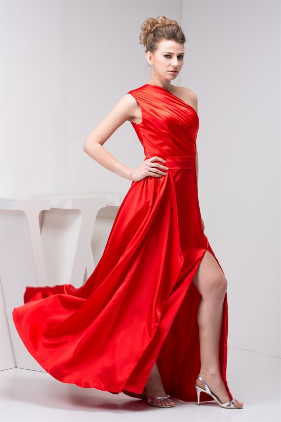 Floor-Length Pleats Long Red Bridesmaid Dresses 02010100 Floor-Length Pleats Long Red Bridesmaid Dresses 02010100