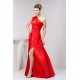 Floor-Length Pleats Long Red Bridesmaid Dresses 02010100 Floor-Length Pleats Long Red Bridesmaid Dresses 02010100