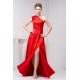 Floor-Length Pleats Long Red Bridesmaid Dresses 02010100 Floor-Length Pleats Long Red Bridesmaid Dresses 02010100