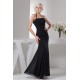 Mermaid/Trumpet Halter Pleats Chiffon Long Black Bridesmaid Dresses 02010103 Mermaid/Trumpet Halter Pleats Chiffon Long Black Bridesmaid Dresses 02010103