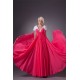 Ruffles A-Line Chiffon Long Bridesmaid Dresses 02010105