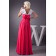 Ruffles A-Line Chiffon Long Bridesmaid Dresses 02010105