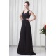 A-Line Chiffon Elastic Woven Satin Brush Sweep Train Long Black Bridesmaid Dresses 02010119 A-Line Chiffon Elastic Woven Satin Brush Sweep Train Long Black Bridesmaid Dresses 02010119