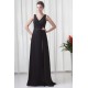 A-Line Chiffon Elastic Woven Satin Brush Sweep Train Long Black Bridesmaid Dresses 02010119 A-Line Chiffon Elastic Woven Satin Brush Sweep Train Long Black Bridesmaid Dresses 02010119