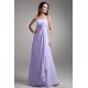 A-Line One-Shoulder Chiffon Long Bridesmaid Maternity Dresses 02010126