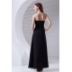 Ankle-Length Sleeveless Chiffon Sweetheart Long Black Bridesmaid Dresses 02010133 Ankle-Length Sleeveless Chiffon Sweetheart Long Black Bridesmaid Dresses 02010133