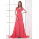A-Line Ruffles Chiffon Long Bridesmaid/Evening Dresses 02010139