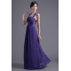 New Arrival Chiffon Sleeveless Ruched Long Bridesmaid Dresses 02010171