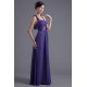 New Arrival Chiffon Sleeveless Ruched Long Bridesmaid Dresses 02010171