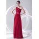 One-Shoulder Chiffon Red Long Bridesmaid Dresses under 100 02010173 One-Shoulder Chiffon Red Long Bridesmaid Dresses under 100 02010173