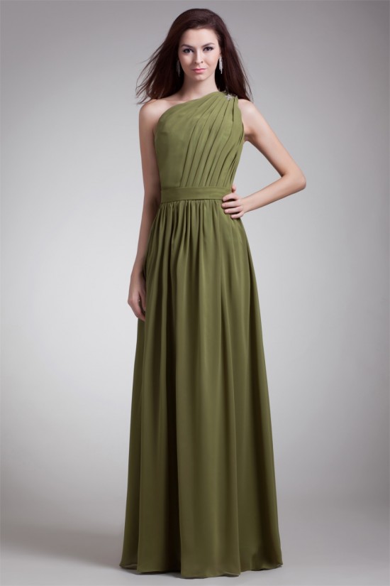 One-Shoulder Floor-Length Sheath/Column Beaded Long Bridesmaid Dresses 02010174 One-Shoulder Floor-Length Sheath/Column Beaded Long Bridesmaid Dresses 02010174